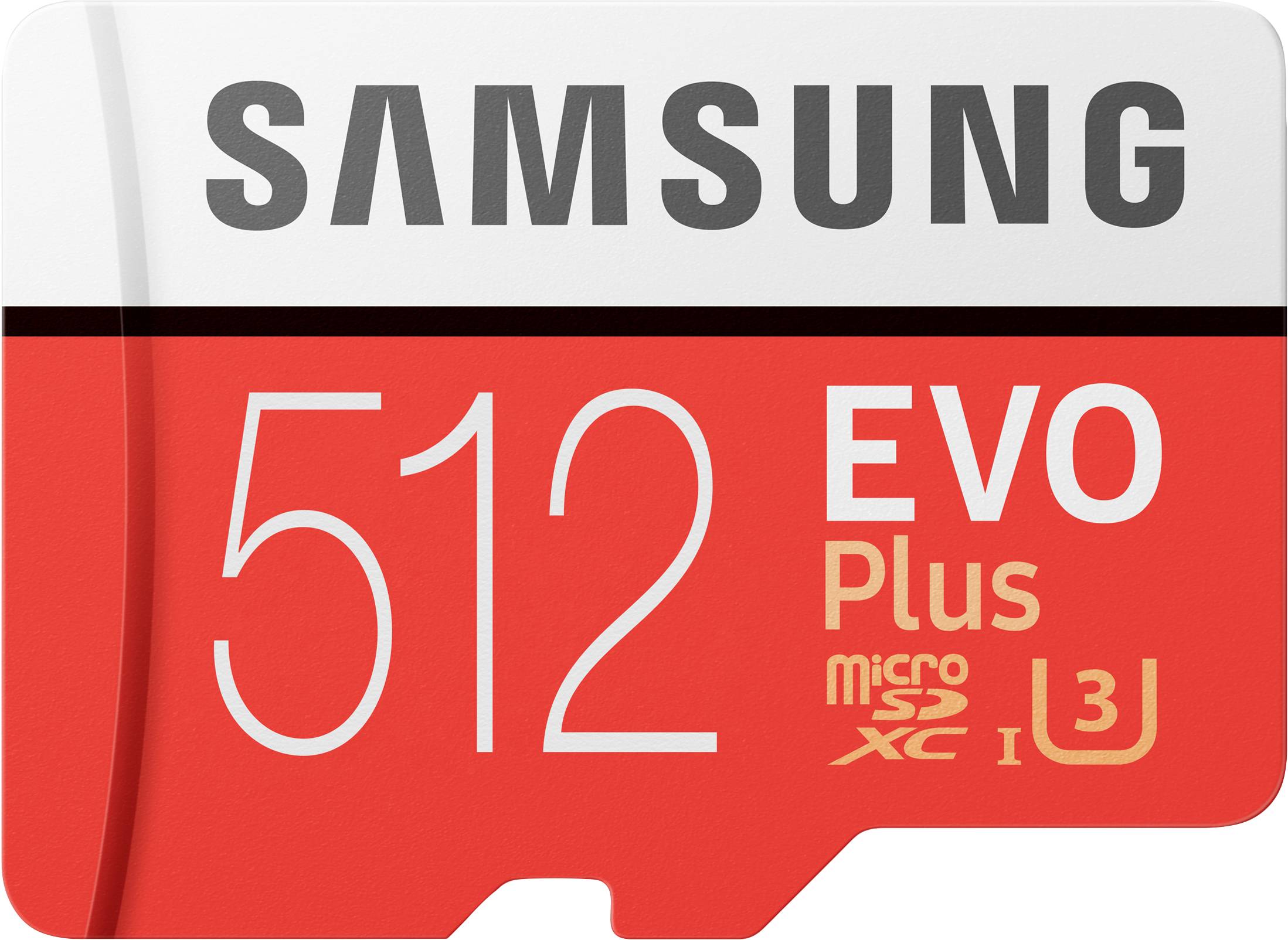 Samsung EVO Plus microSDXC-Karte 512 GB Class 10, UHS-I, UHS-Class 3 inkl. SD-Adapter