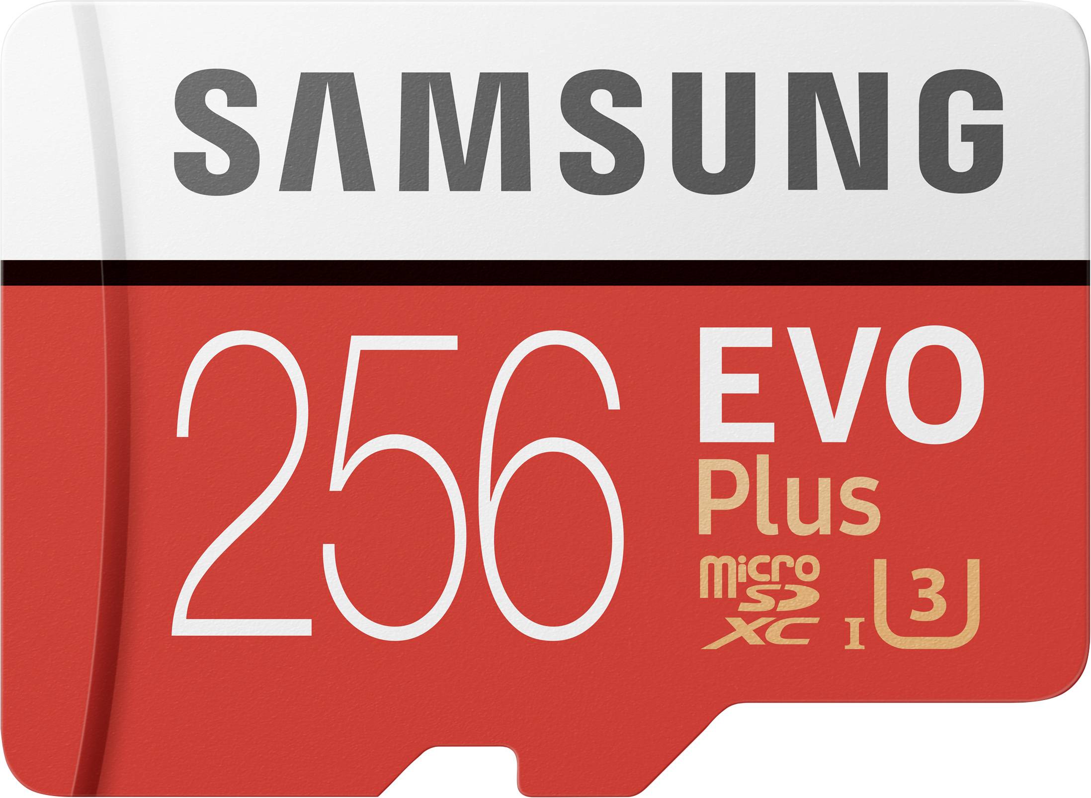 Samsung EVO Plus microSDXC-Karte 256 GB Class 10, UHS-I, UHS-Class 3 inkl. SD-Adapter