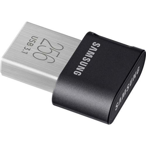 Samsung FIT Plus USB-Stick 256 GB Schwarz MUF-256AB/APC USB 3.2 Gen 2 (USB 3.1)