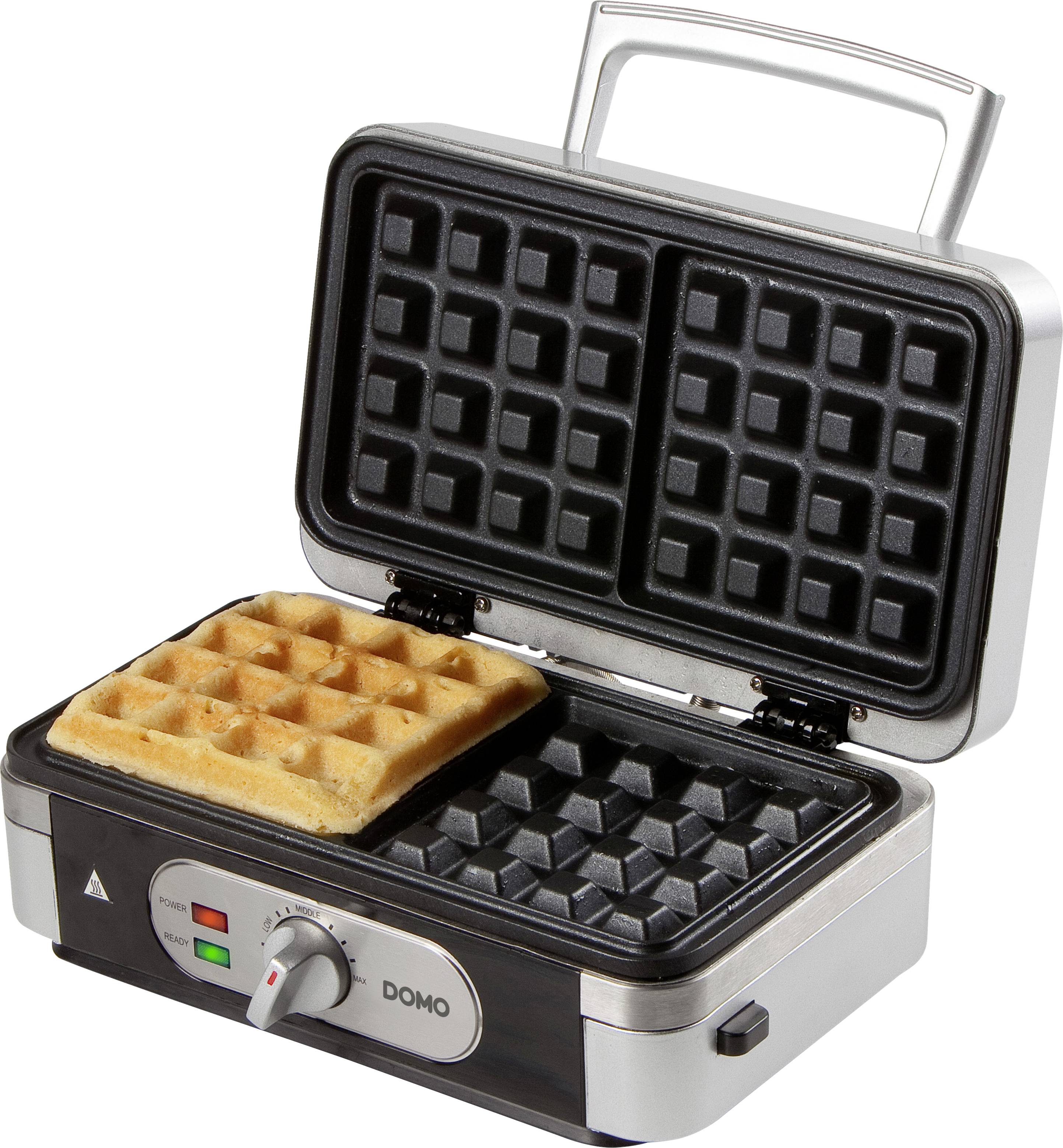 DOMO DO9136C Sandwich-Toaster Grillfunktion Silber, Schwarz