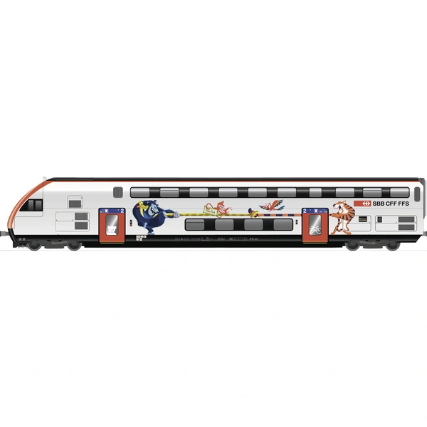 Roco 74498 Doppelstock-Steuerwagen, SBB Steuerwagen Roco 74498 Doppelstock-Steuerwagen, SBB Steuerwagen