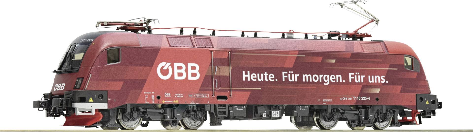 Roco 73266 Elektrolokomotive 1116 225-4, ÖBB | » Freue dich auf