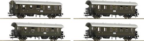 Roco 74102 4-tlg. Set: Personenwagen „Donnerbüchse“, DRG