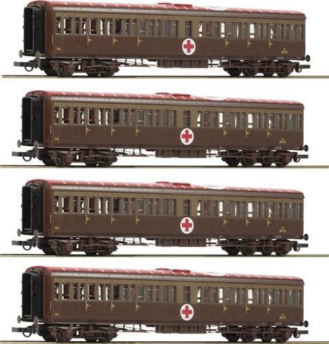 Roco 74093 4-tlg. Set: Lazarettzug, FS