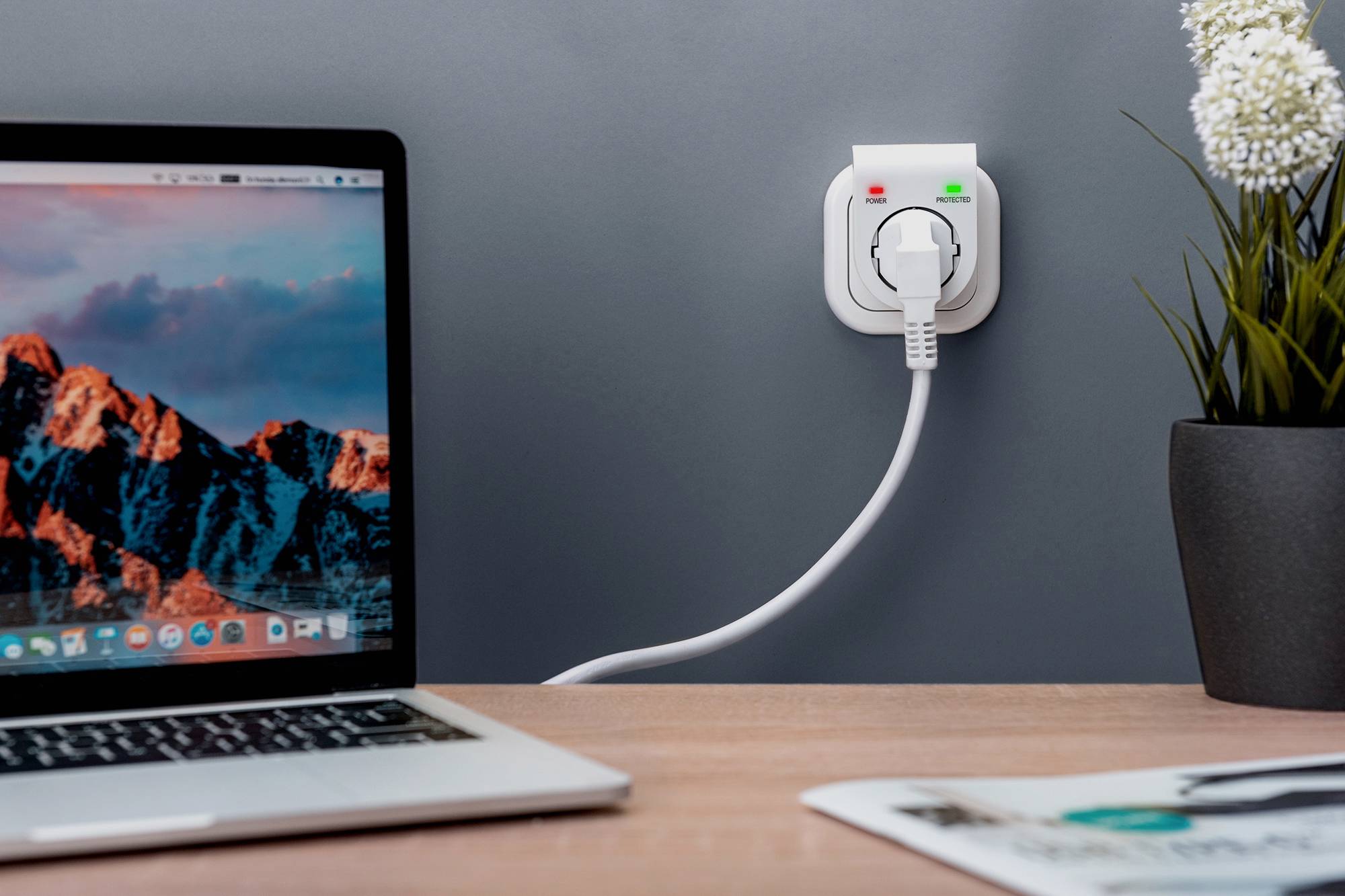 Digitus DN-95400 Überspannungsschutz-Zwischenstecker Überspannungsschutz für: Steckdosen 13.5 kA 1 St.