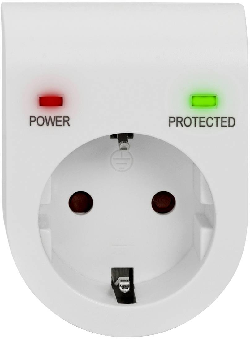Digitus DN-95400 DN-95400 Überspannungsschutz-Zwischenstecker Überspannungsschutz für: Steckdosen 13.5 kA 1 St.