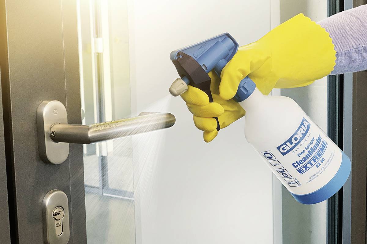 Gloria Haus und Garten 000608.0000 CleanMaster EXTREME EX 05 Industrie-Zerstäuber 0.5l Grau, Blau