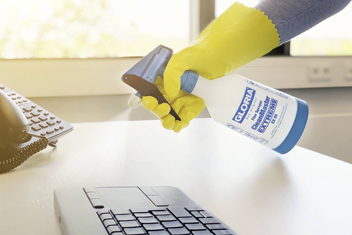 Gloria Haus und Garten 000608.0000 CleanMaster EXTREME EX 05 Industrie-Zerstäuber 0.5l Grau, Blau