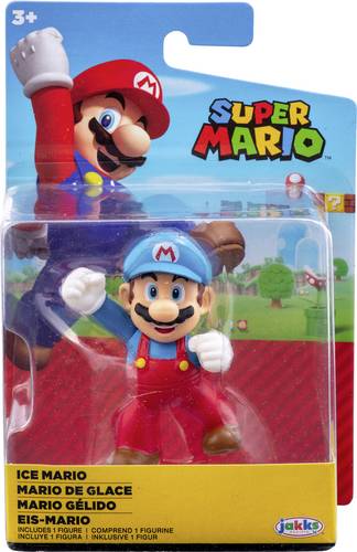 Diverser Spielfigur Ice Mario Fist Bump Figur 6,5cm