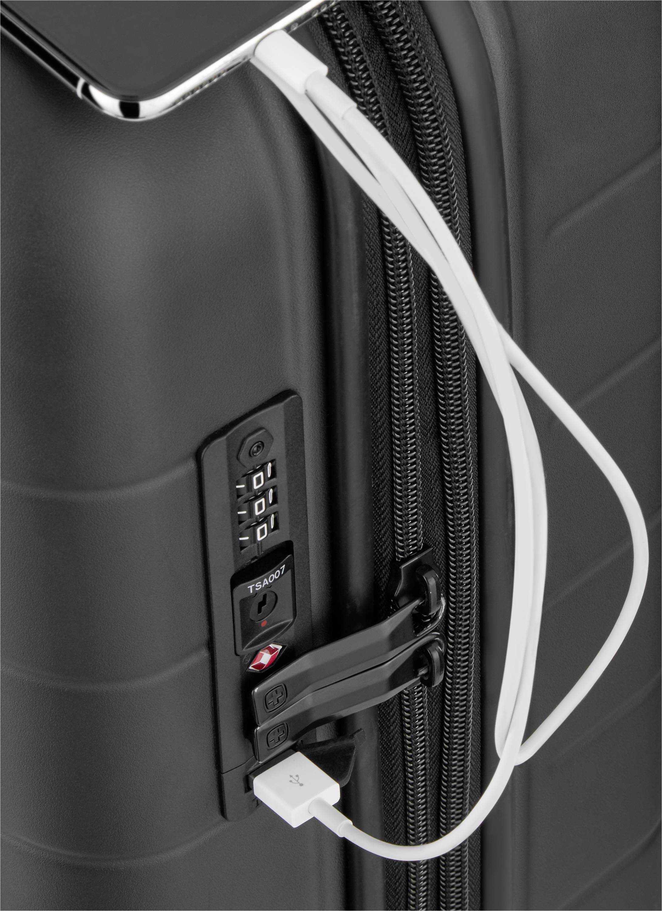 Wenger Notebook Trolley Syntry Carry-On Case Passend für maximal: 35,8cm (14,1") Schwarz/Grau