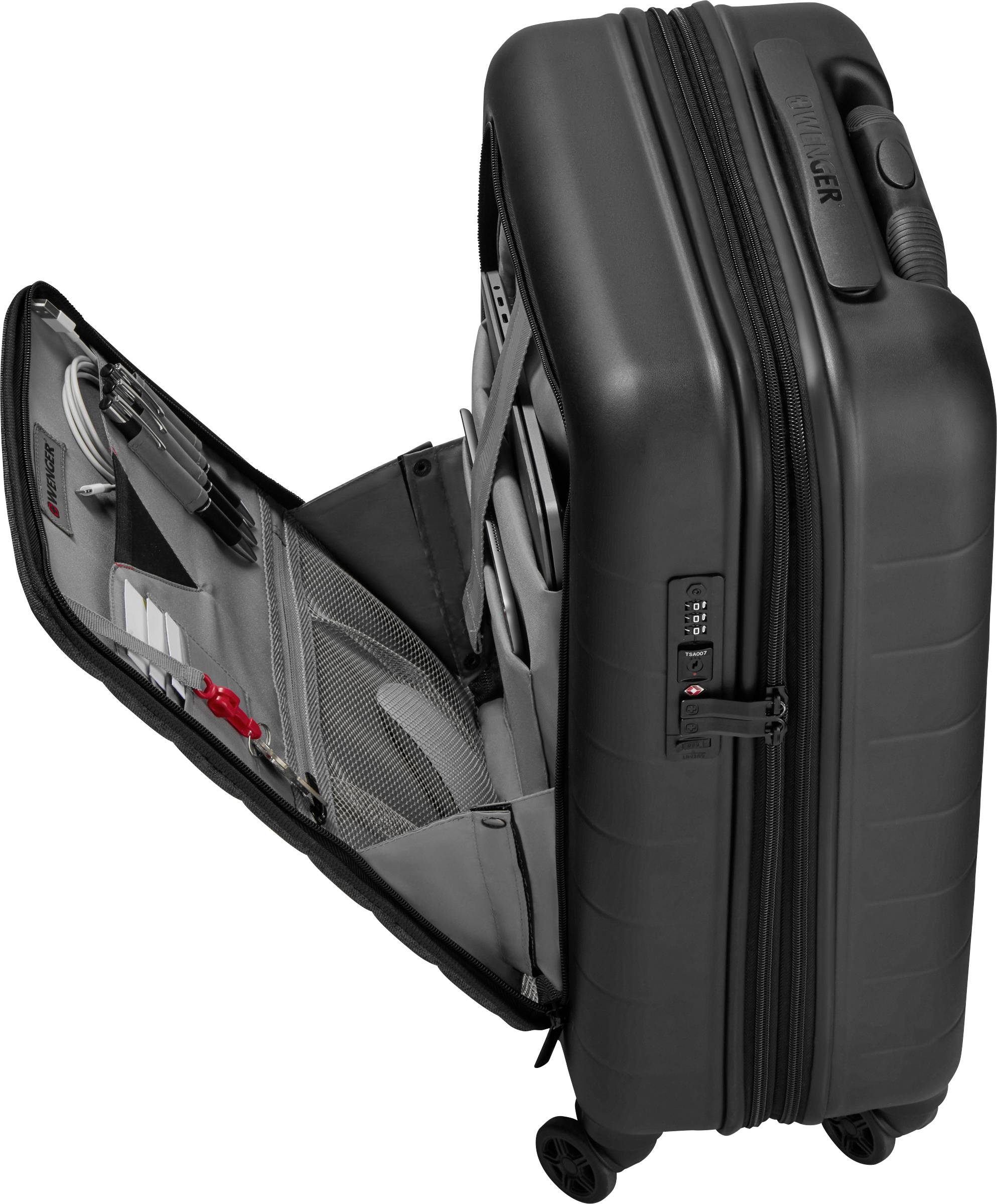 Wenger Notebook Trolley Syntry Carry-On Case Passend für maximal: 35,8cm (14,1") Schwarz/Grau