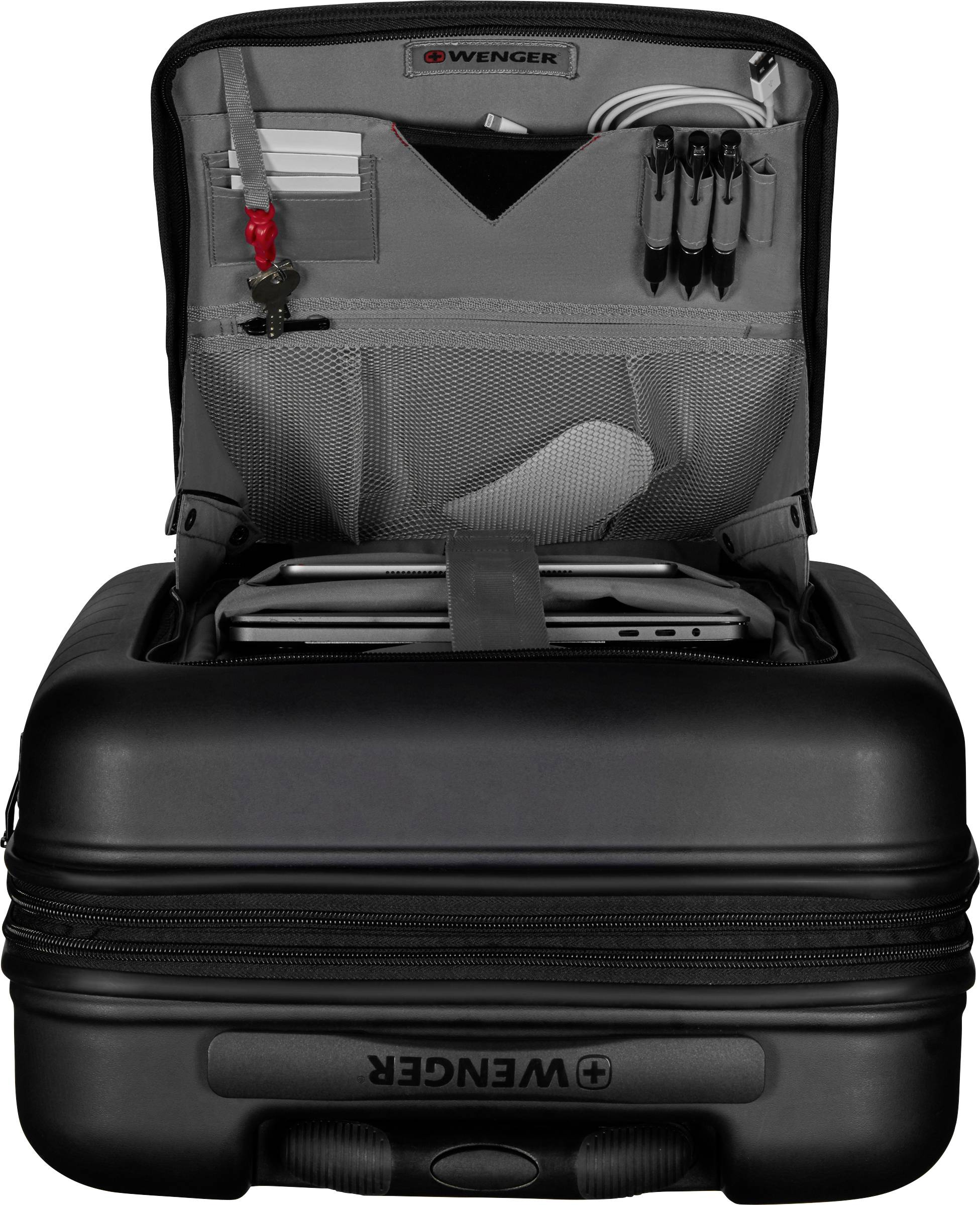 Wenger Notebook Trolley Syntry Carry-On Case Passend für maximal: 35,8cm (14,1") Schwarz/Grau