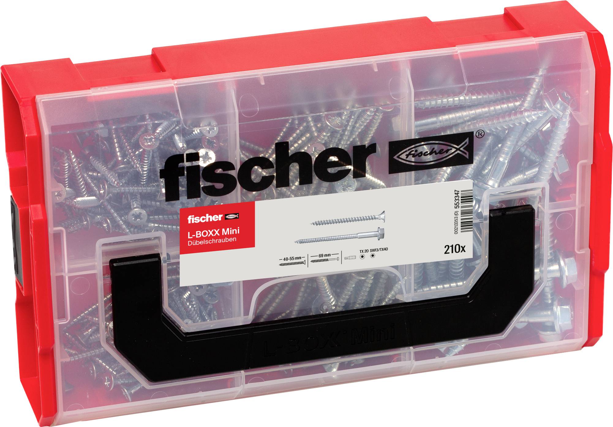 Fischer 553347 FIXtainer Befestigungsset 1 Set