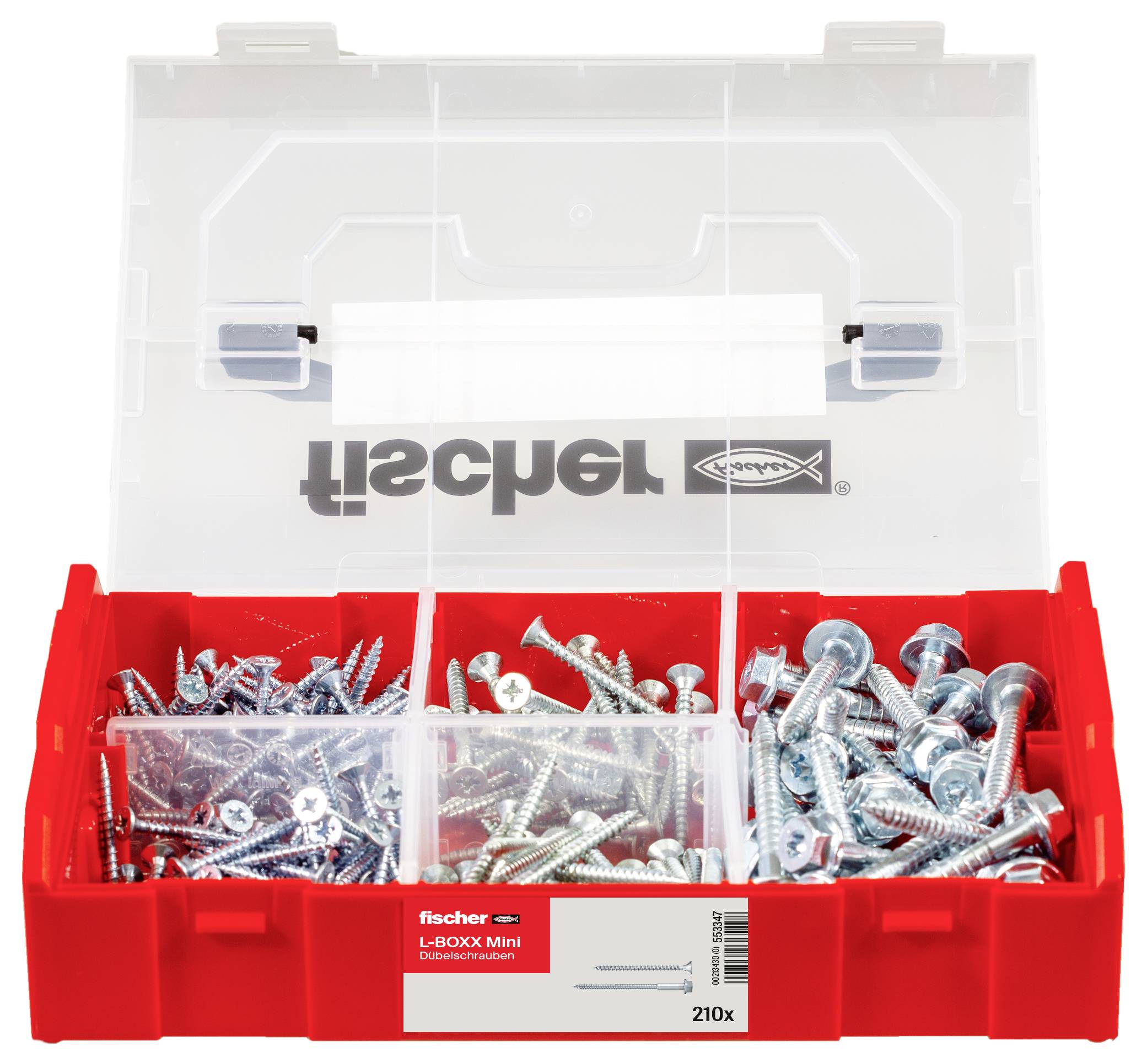 Fischer 553347 FIXtainer Befestigungsset 1 Set