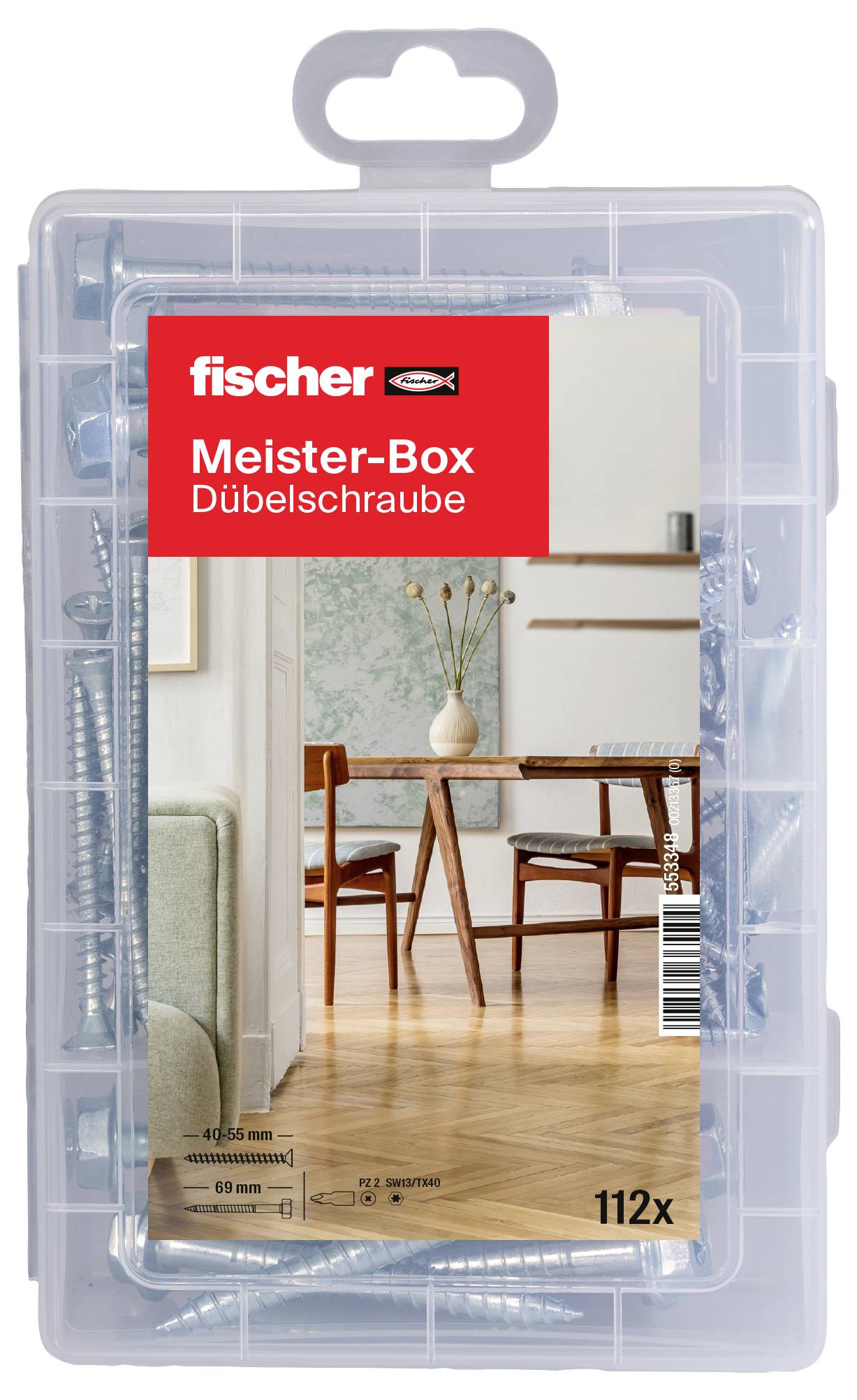 Fischer 553348 Meister-Box Dübel-Sortimentsbox 1 Set