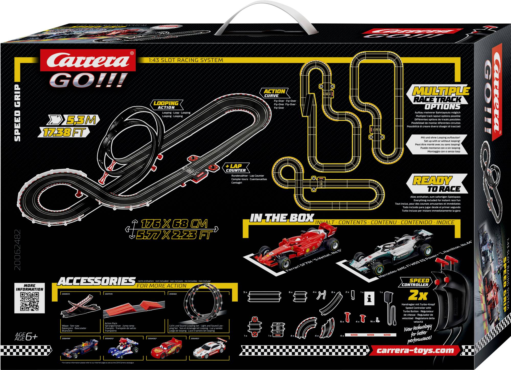 Carrera 20062482 GO!!! Speed Grip Start-Set