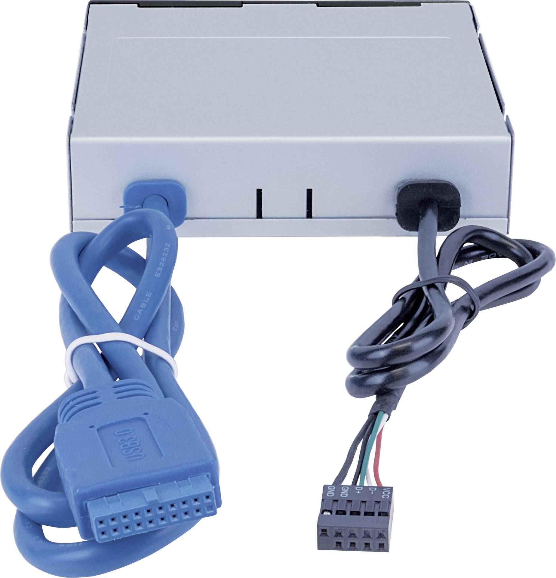 Manhattan Multi-Card 48-in-1 Einbau-Speicherkartenleser 8.9 cm (3.5") USB 2.0 (Mainboard), USB 3.2 Gen 1 (Mainboard)