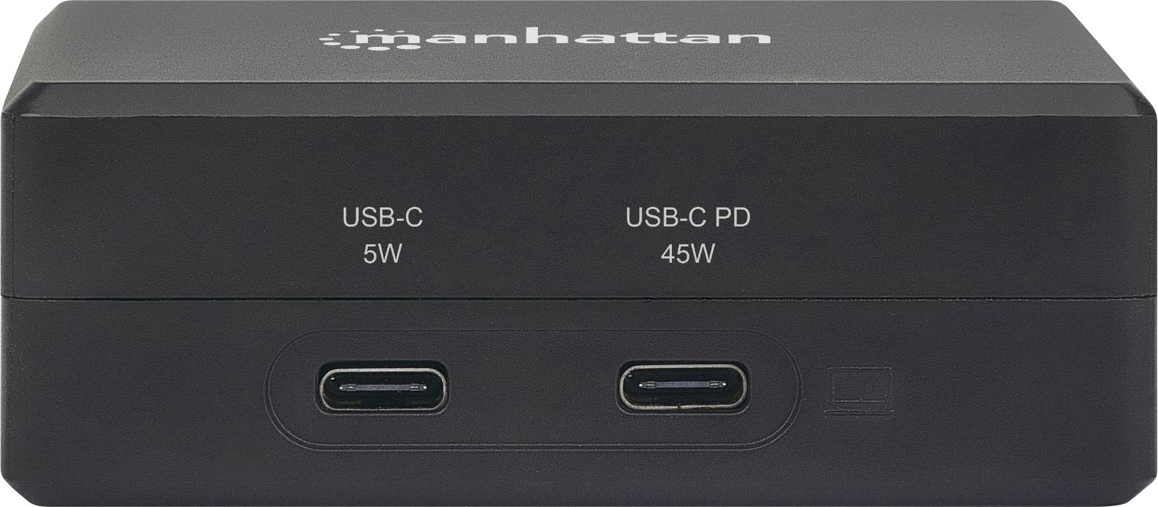 Manhattan USB-C® Dockingstation Smart Video PD-Ladehub 1xHDMI 1xUSB-C PD(45W) 1xUSB-C(5V/1A) 2xUSB3.2 Gen1 Typ A Passend für Marke Dockingstations: