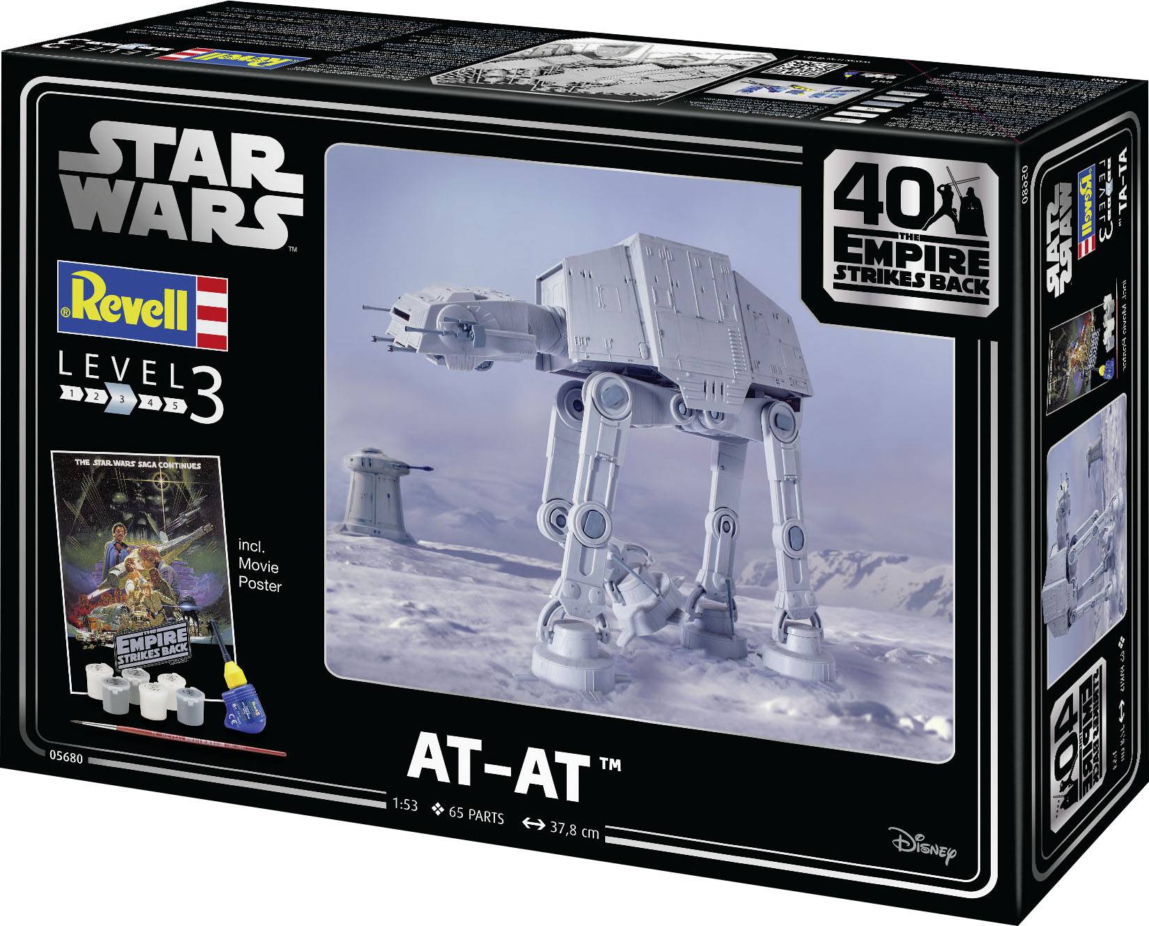 Revell 05680 Star Wars AT-AT 40th Anniversary Science Fiction Bausatz 1:52