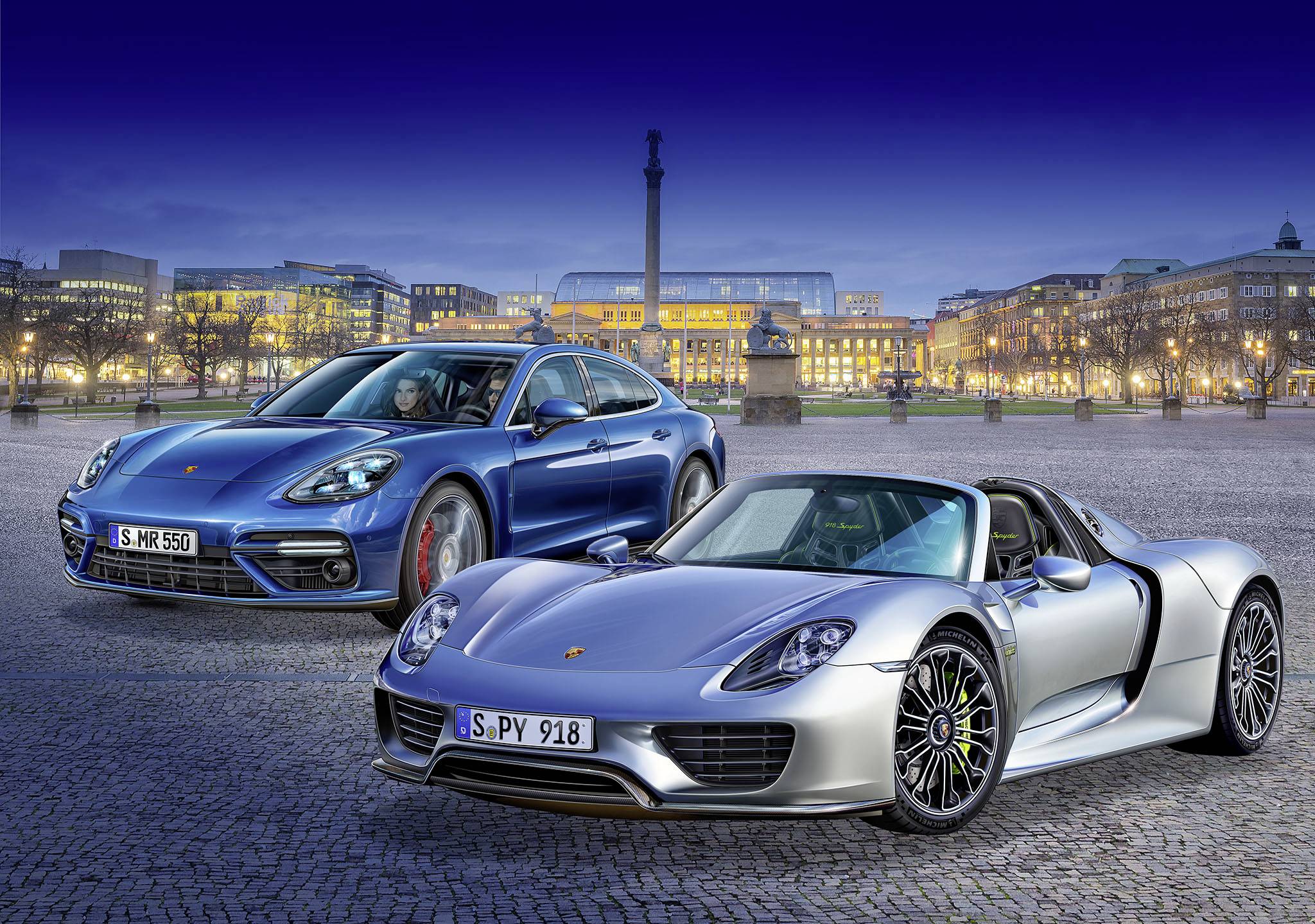 Revell 05681 Porsche Set Automodell Bausatz 1:24