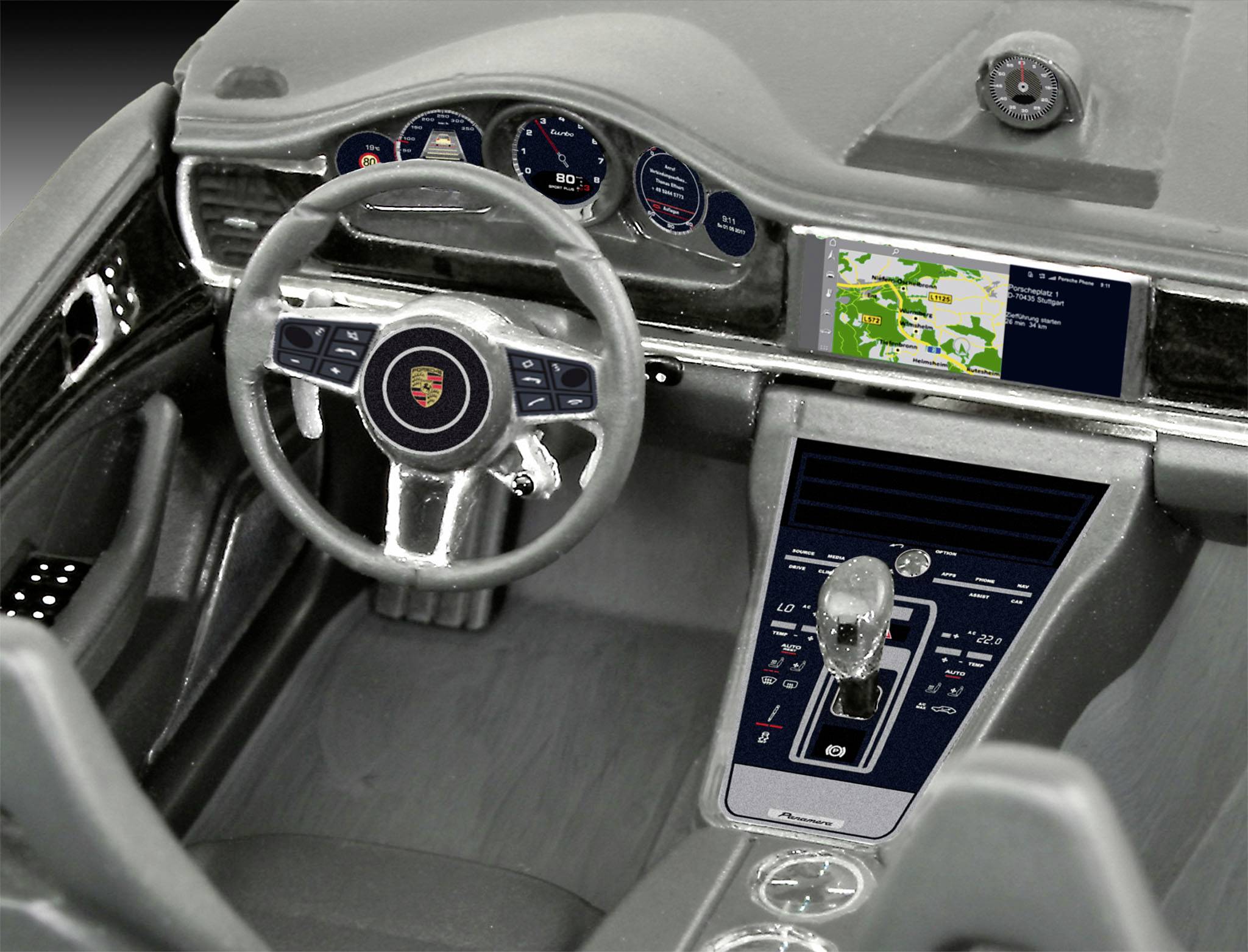 Revell 05681 Porsche Set Automodell Bausatz 1:24