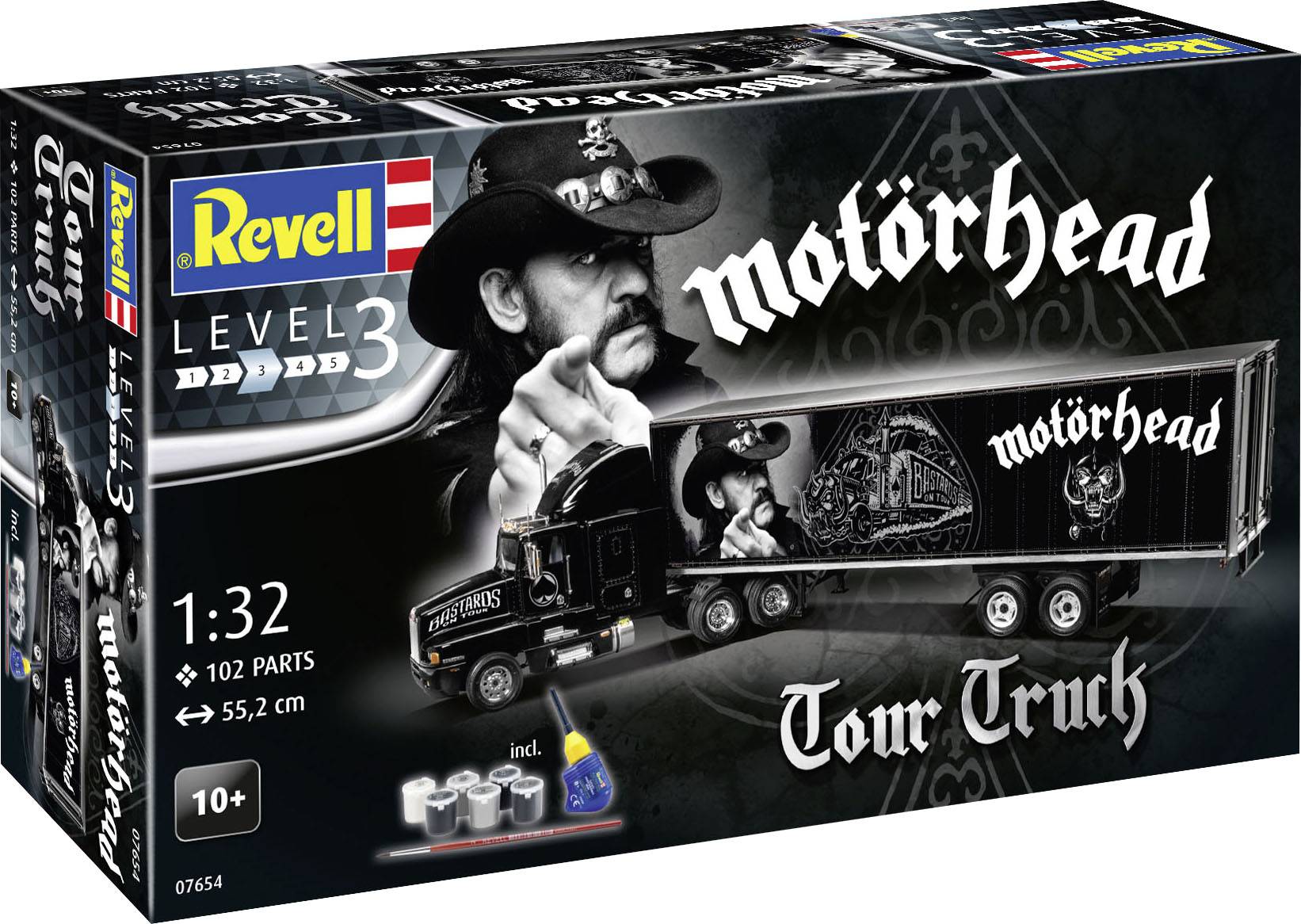 Revell 07654 Tour Truck Motörhead Truckmodell Bausatz 1:32