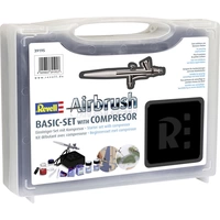 Revell New Basic Set 39195 Airbrush-Einsteiger-Set Revell New Basic Set 39195 Airbrush-Einsteiger-Set