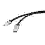 SpeaKa Professional HDMI Anschlusskabel HDMI-A Stecker, HDMI-A Stecker 3.00m Schwarz SP-9063176 Ultra HD (8K) HDMI-Kabel