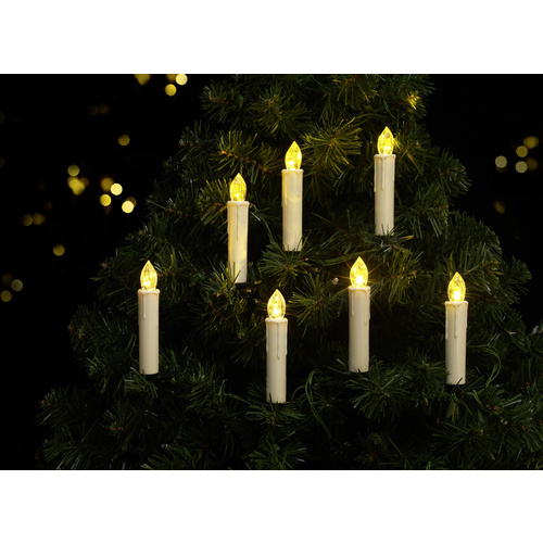 Sygonix SY-4531626 Christmas tree lighting Outside battery-powered No. of bulbs 20 LED (monochrome) Warm white