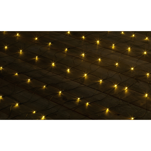 Sygonix Weihnachtsbaum-Beleuchtung Außen 230 V/50 Hz 96 LED Warmweiß (L x B) 300 cm x 300 cm