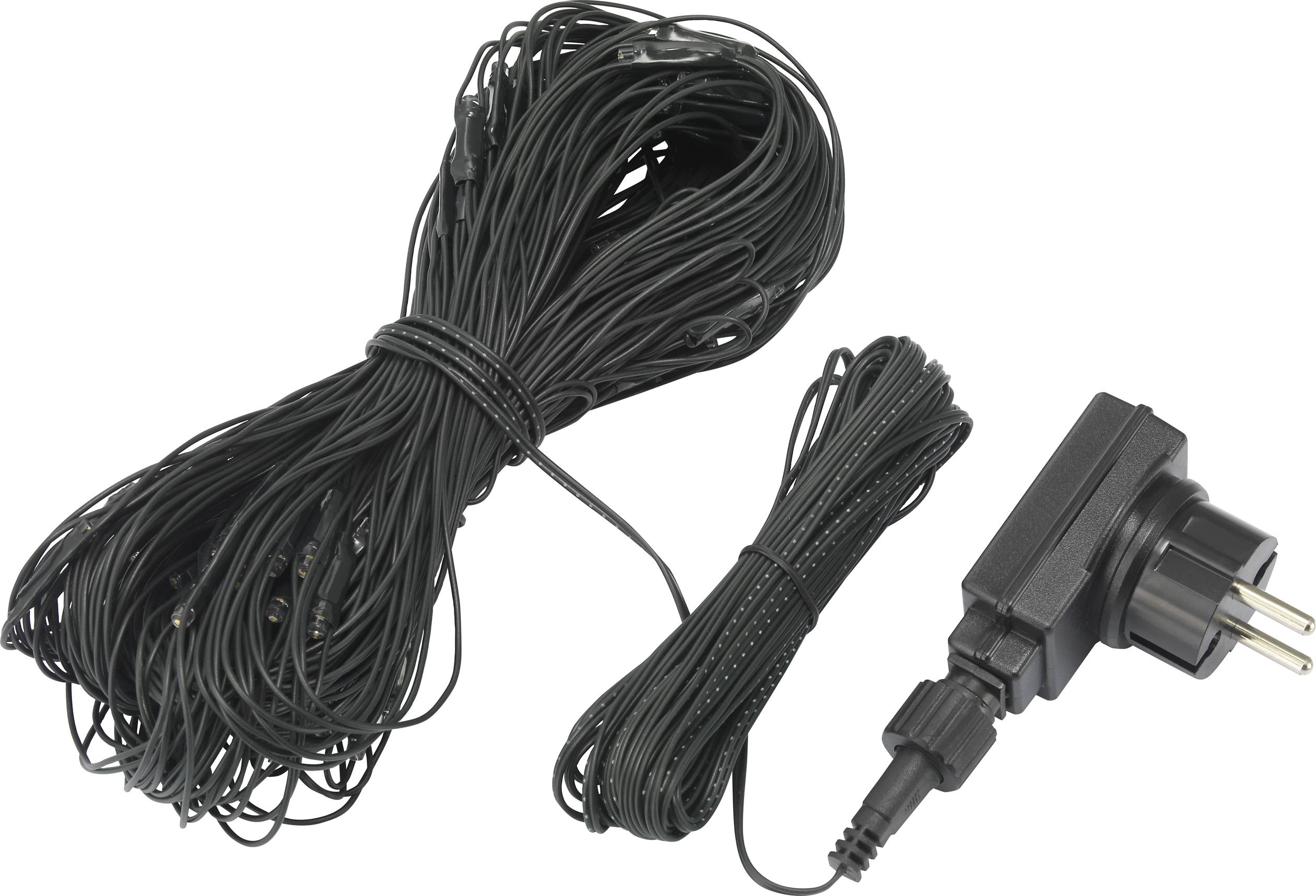 Sygonix Weihnachtsbaum-Beleuchtung Außen 230 V/50Hz 96 LED Warmweiß (L x B) 300cm x 300cm