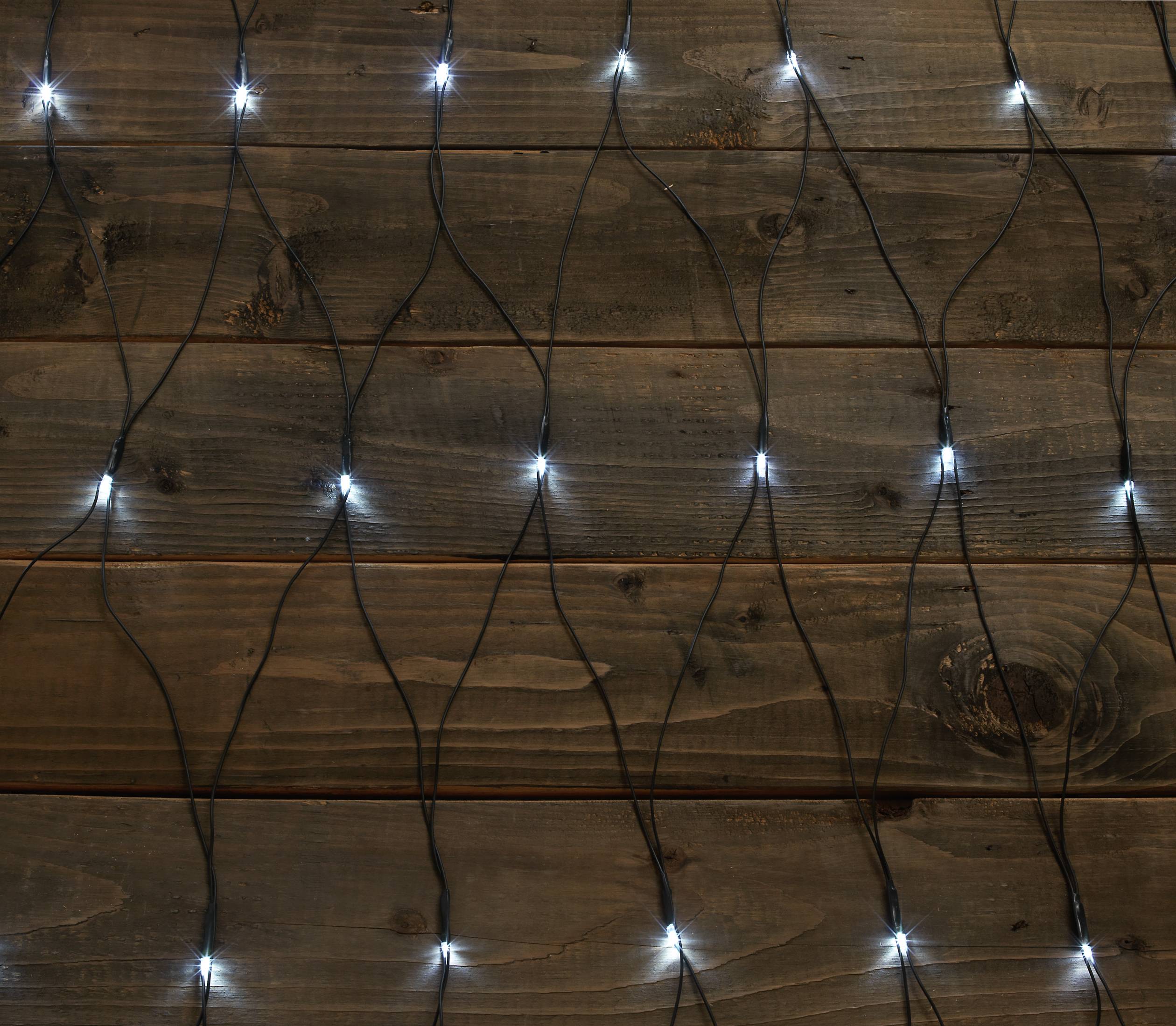 Sygonix Weihnachtsbaum-Beleuchtung Außen 230 V/50Hz 200 LED Kaltweiß (L x B) 300cm x 200cm