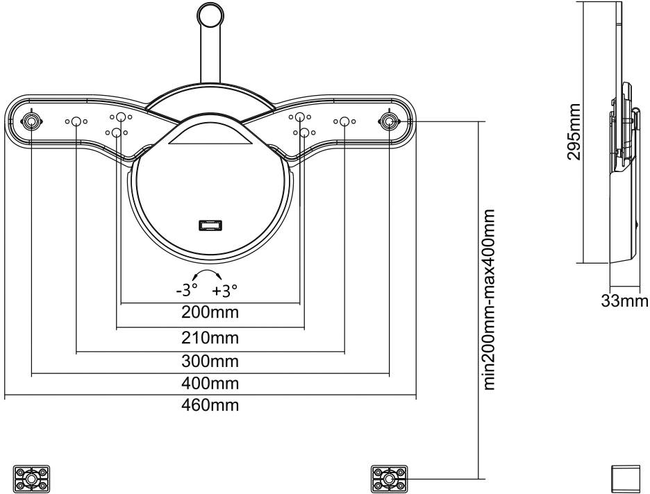 My Wall HL 26 L TV-Wandhalterung Rotierbar