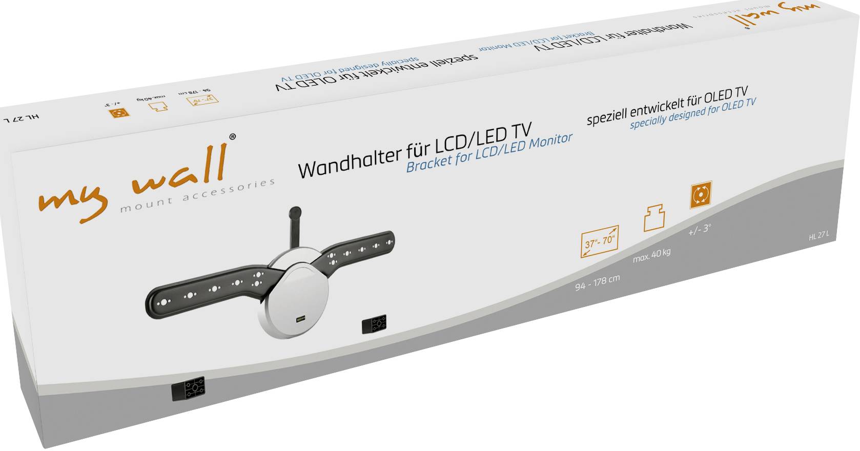 My Wall HL 27 L TV-Wandhalterung Drehbar
