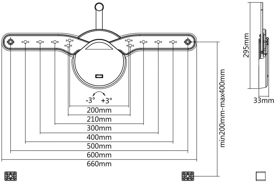 My Wall HL 27 L TV-Wandhalterung Drehbar
