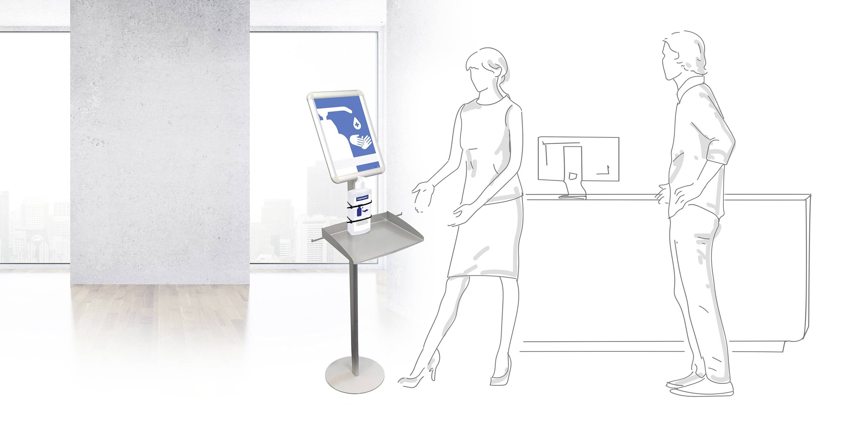 Magnetoplan 1102600 1102600 Desinfektionsmittel-Station