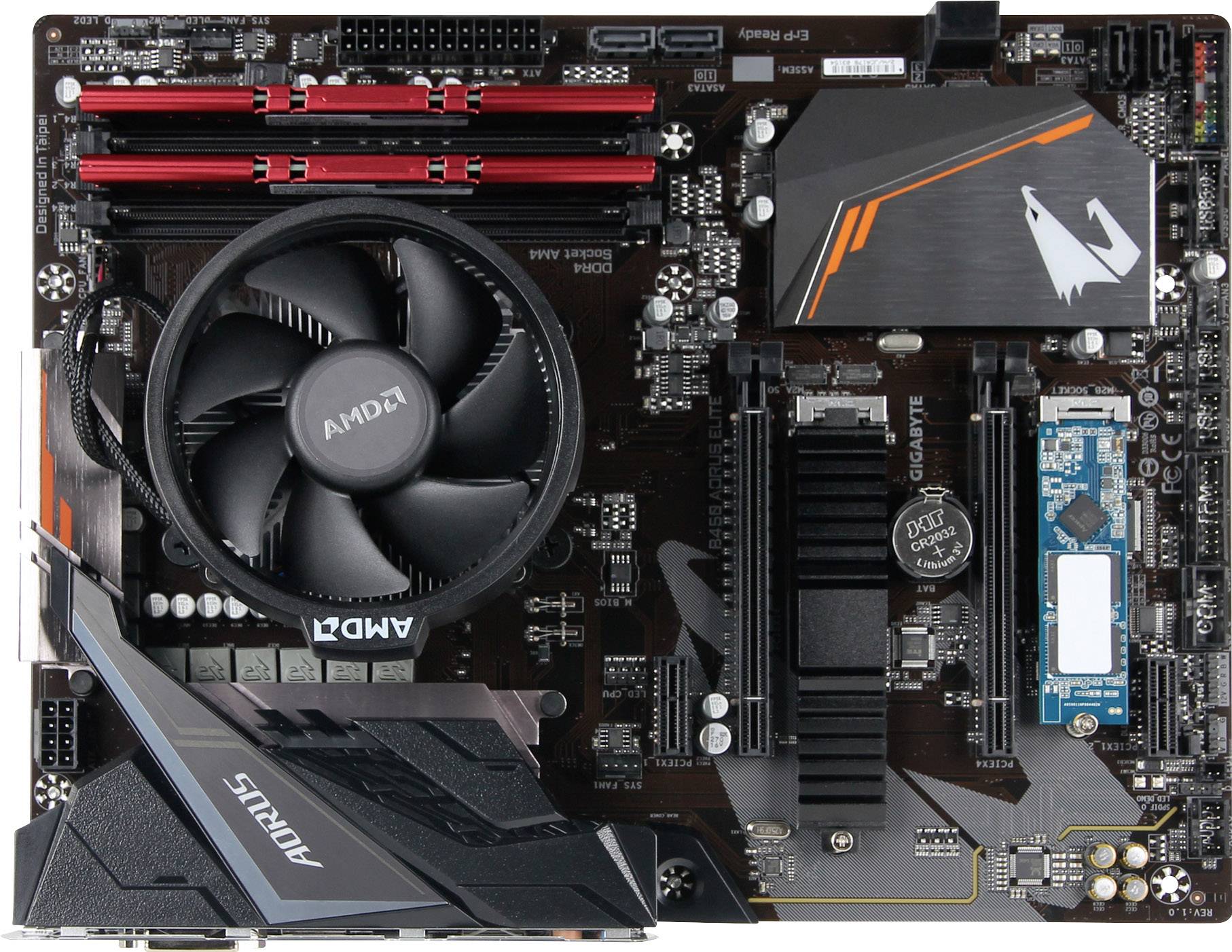 Renkforce PC Tuning-Kit AMD Ryzen 7 3700X 4.4 GHz 16 GB DDR4-RAM 512 GB M.2 SATA ATX