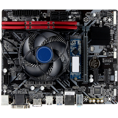 Renkforce PC Tuning-Kit Intel® Core™ i3 I3-8100 (4 x 3.6 GHz) 16 GB Intel UHD Graphics 630 Micro-A