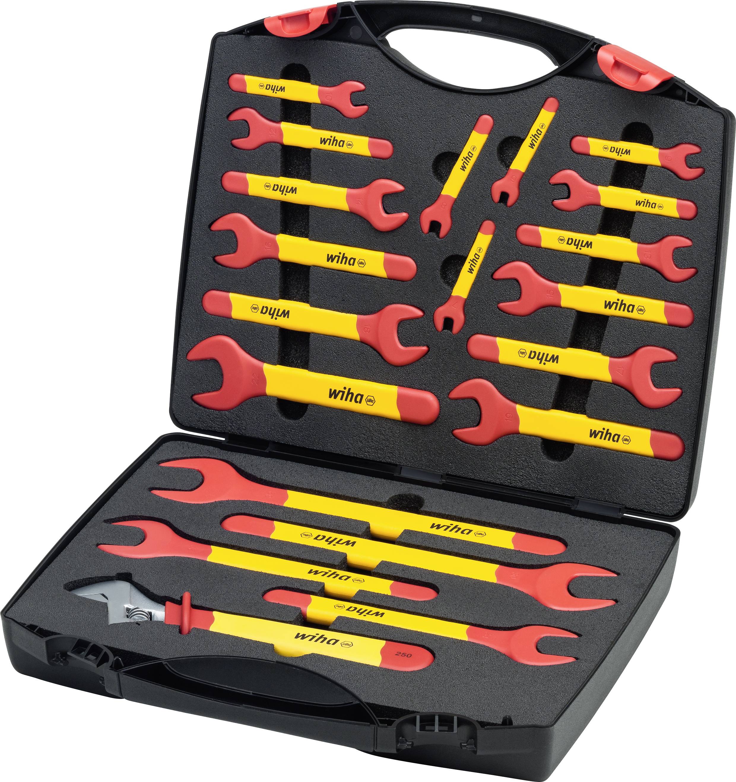 Wiha 43022 Einmaulschlüssel 20teilig