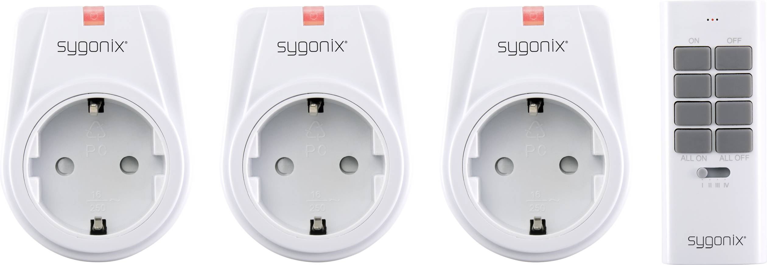 RSL Steckdosen-Set Zwischenstecker Schaltleistung (max.) 1000W Reichweite max. (im Freifeld) 30m