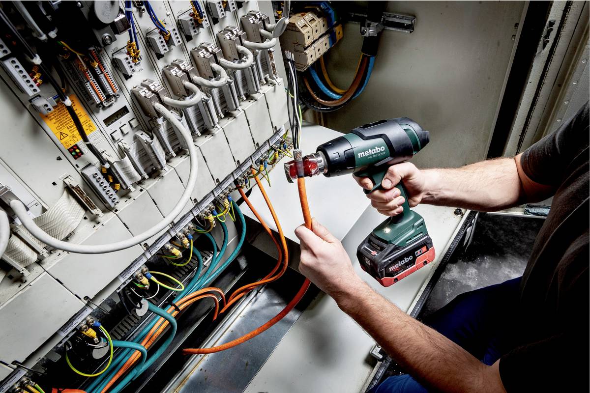 Metabo 610502850 HG 18 LTX 500 Heißluftgebläse ohne Akku