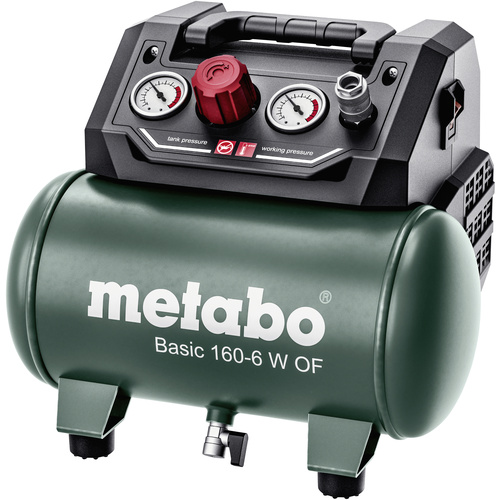 Metabo Druckluft-Kompressor BASIC 160-6 W OF 6 l 8 bar