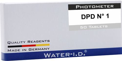 Water ID 50 Tabletten DPD N°1 für PoolLAB Tabletten
