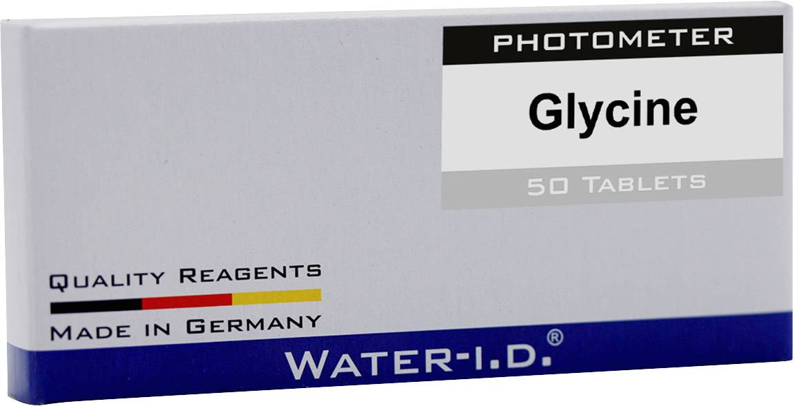 Water ID 50 Tabletten Glycin für PoolLab Tabletten