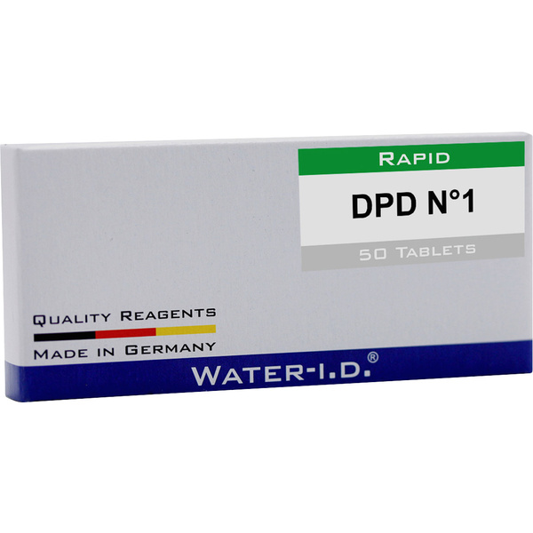 Water ID 50 Tabletten DPD N°1 für FlexiTester Tabletten