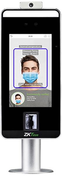 ZKTeco VL-SPEEDFACE-V5L-TD Temperaturzugangsüberwachung Berührungslose IR-Messung