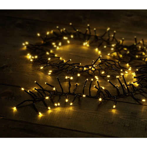 Sygonix Eclairage pour arbre de Noël pour l'intérieur/extérieur 230 V/50 Hz 200 LED SMD blanc chaud mode d'éclairage réglable