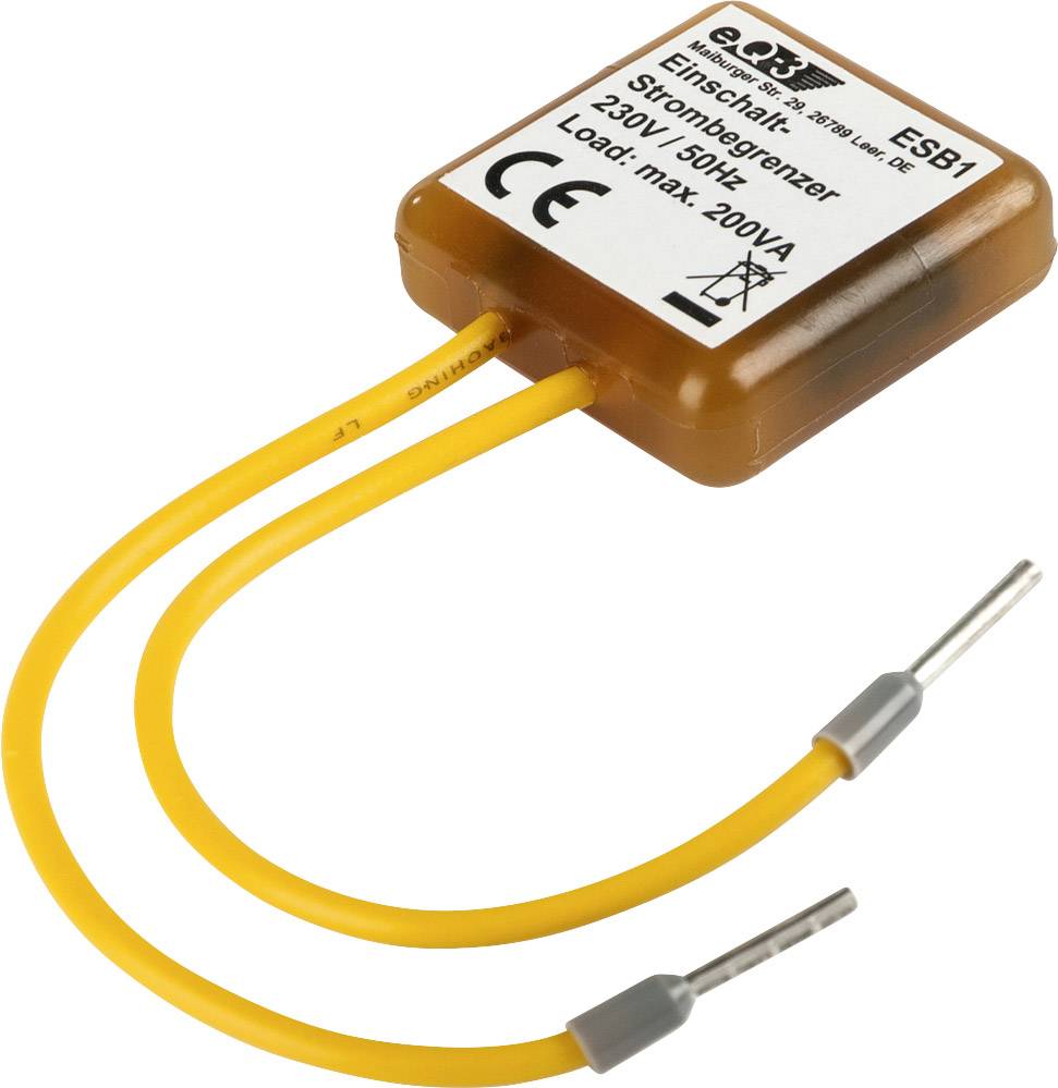 eQ-3 130366 Einschalt-Strombegrenzer ESB1 Orange IP20