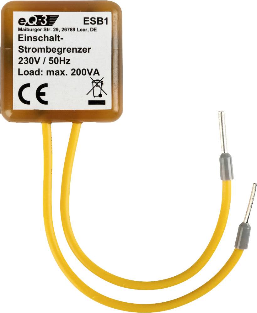 eQ-3 130366 Einschalt-Strombegrenzer ESB1 Orange IP20
