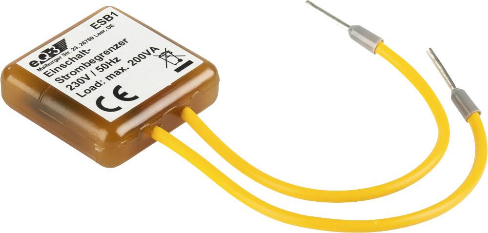eQ-3 130366 Einschalt-Strombegrenzer ESB1 Orange IP20
